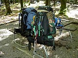 2014 Fall Backpacking Smoky Mnt Russell Field Spence Field Loop