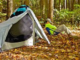2014 Fall Backpacking Smoky Mnt Russell Field Spence Field Loop