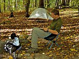 2014 Fall Backpacking Smoky Mnt Russell Field Spence Field Loop