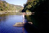2000 Fall Big South Fork Peters Mnt to KY Trail to Leadbetter Trail to Blue Heron
