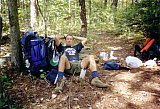 2000 Fall Big South Fork Peters Mnt to KY Trail to Leadbetter Trail to Blue Heron