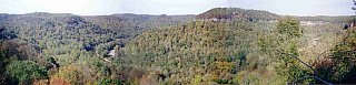2000 Fall Big South Fork Peters Mnt to KY Trail to Leadbetter Trail to Blue Heron