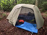 45 BA's new tent - 2020 June Cranberry Wilderness WV